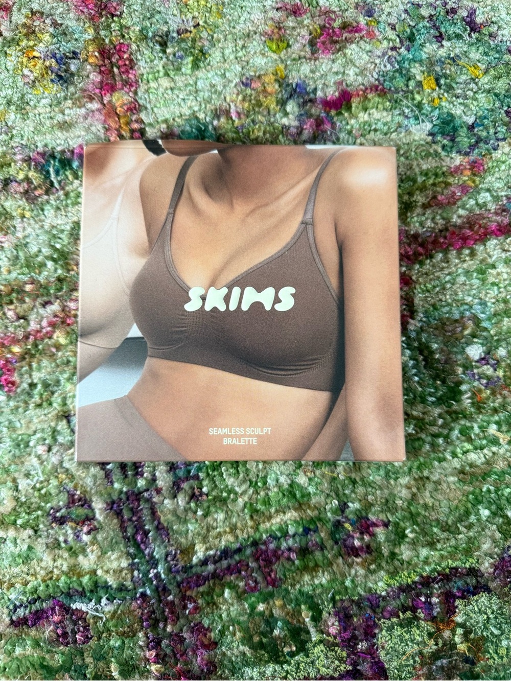 NEW UNWORN Skims Seamless Bralette Onyx
